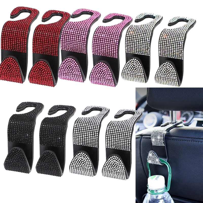 Interior Design Services - 2 Rhinestone Car Seat Back Hook