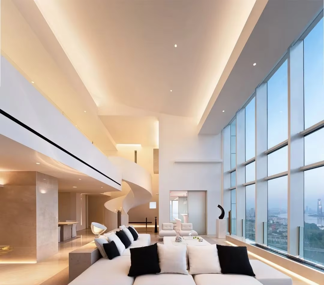 Interior Design Warm - Sanhai Warm and Cozy White Contemporary