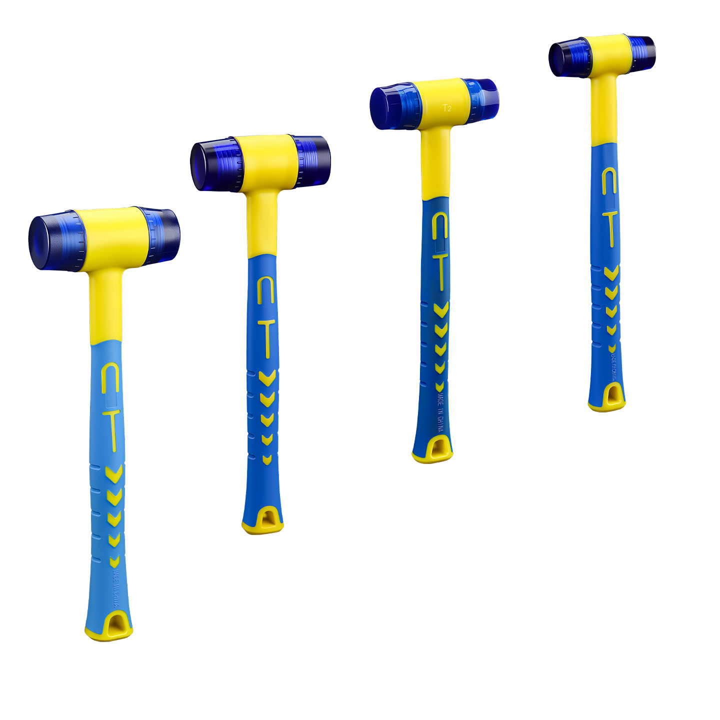 Interior Design Layout - Rubber Hammer, Double-Sided Soft Rubber Hammer,