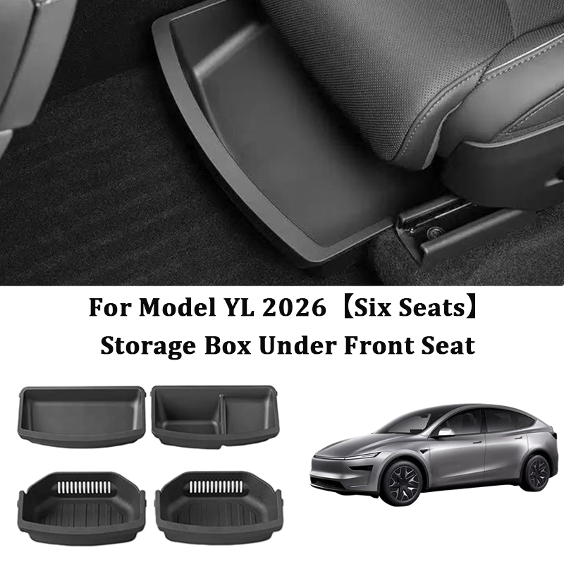 Interior Design Services - Under Seat Storage Box For Tesla