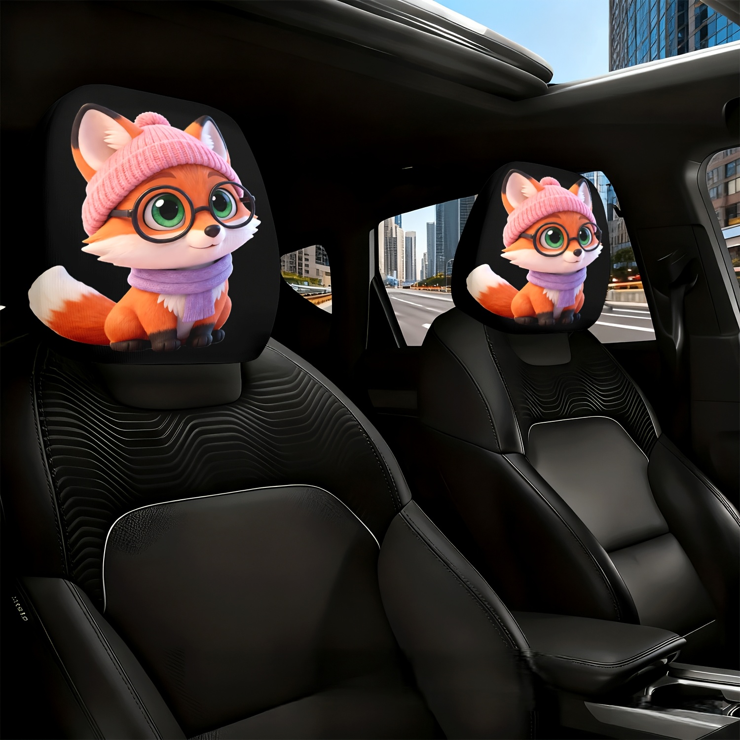 2pcs Little Fox Warm Winter Ou - Interior Design Warm ulasan dan harga