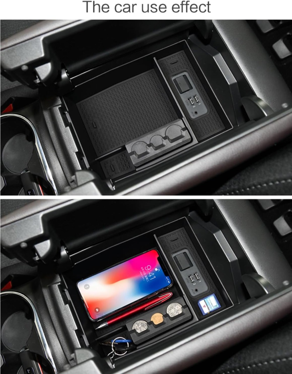 Car Central Armrest Box Storag - Interior Design Services ulasan dan harga
