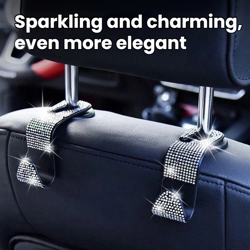 2 Rhinestone Car Seat Back Hoo - Interior Design Services ulasan dan harga