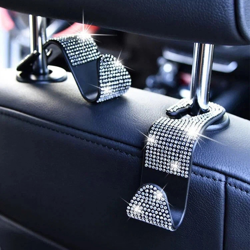 2 Rhinestone Car Seat Back Hoo - Interior Design Services ulasan dan harga