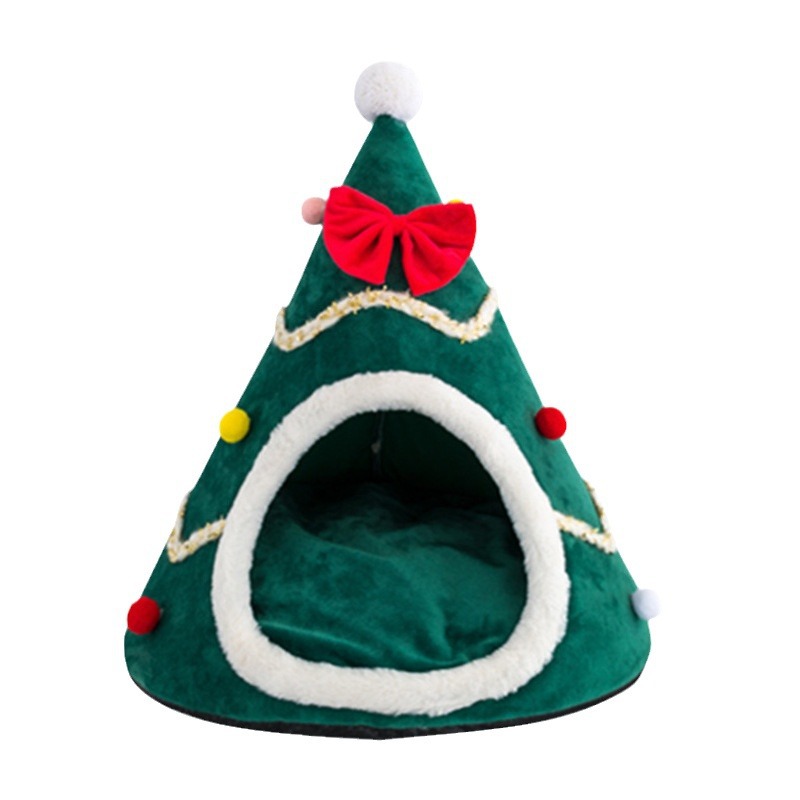 Christmas Tree Design Cat Bed  - Interior Design Warm ulasan dan harga
