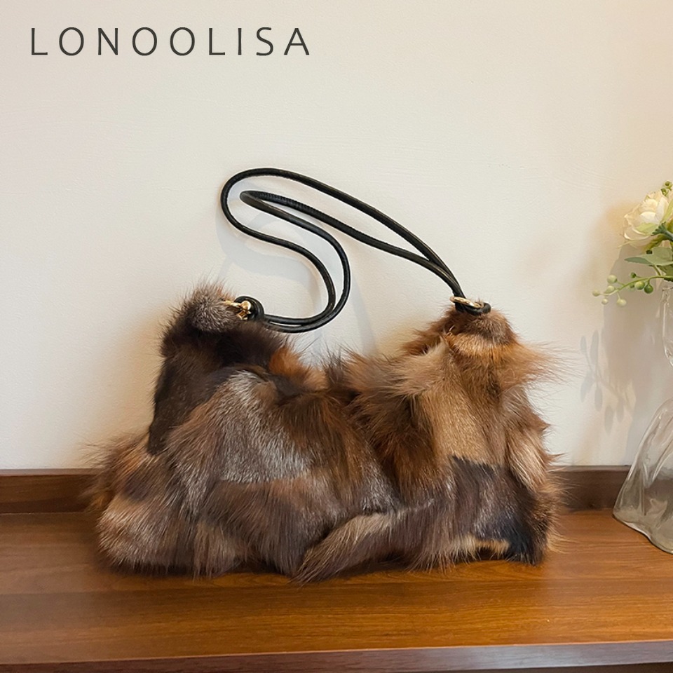 Luxury Winter Warm Fox Fur Sho - Interior Design Warm ulasan dan harga