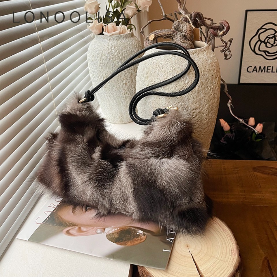 Luxury Winter Warm Fox Fur Sho - Interior Design Warm ulasan dan harga