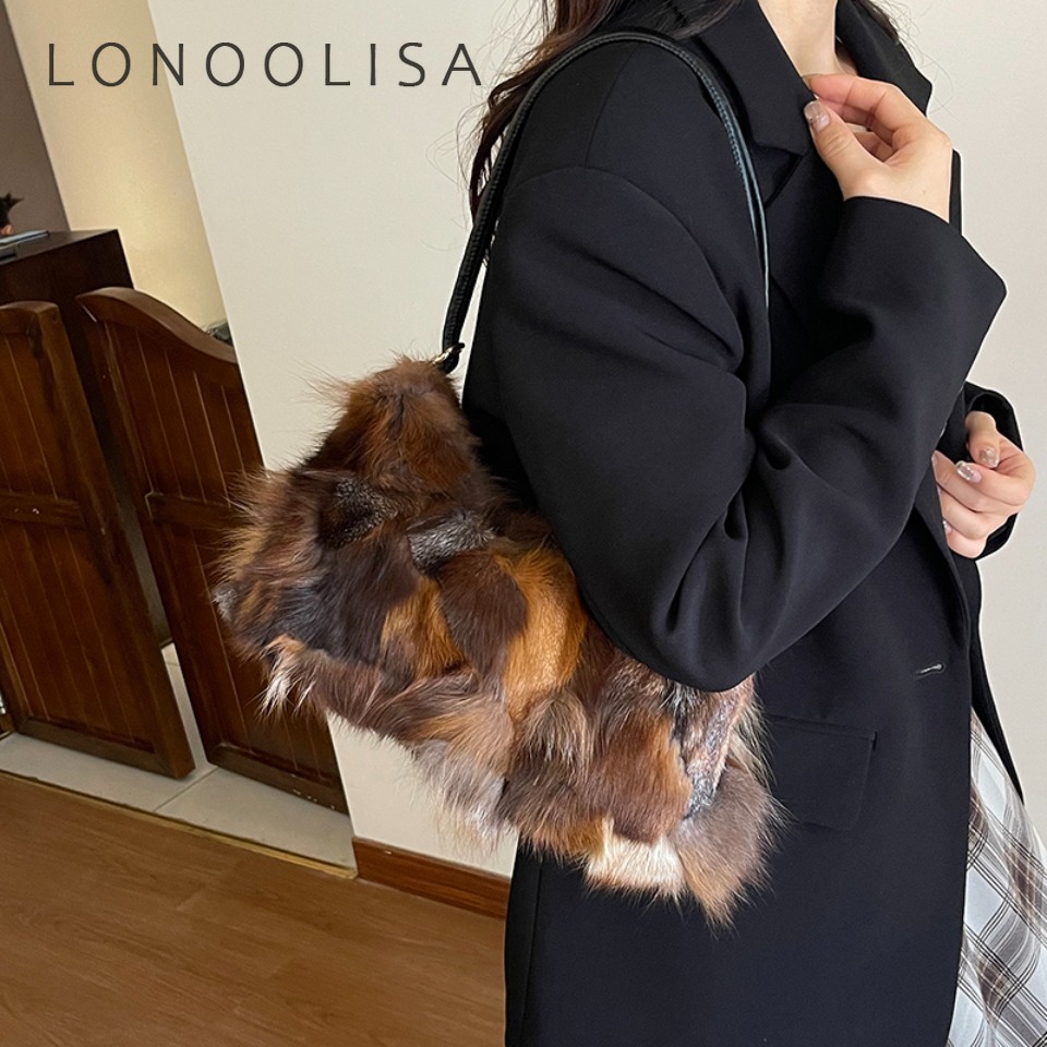 Luxury Winter Warm Fox Fur Sho - Interior Design Warm ulasan dan harga