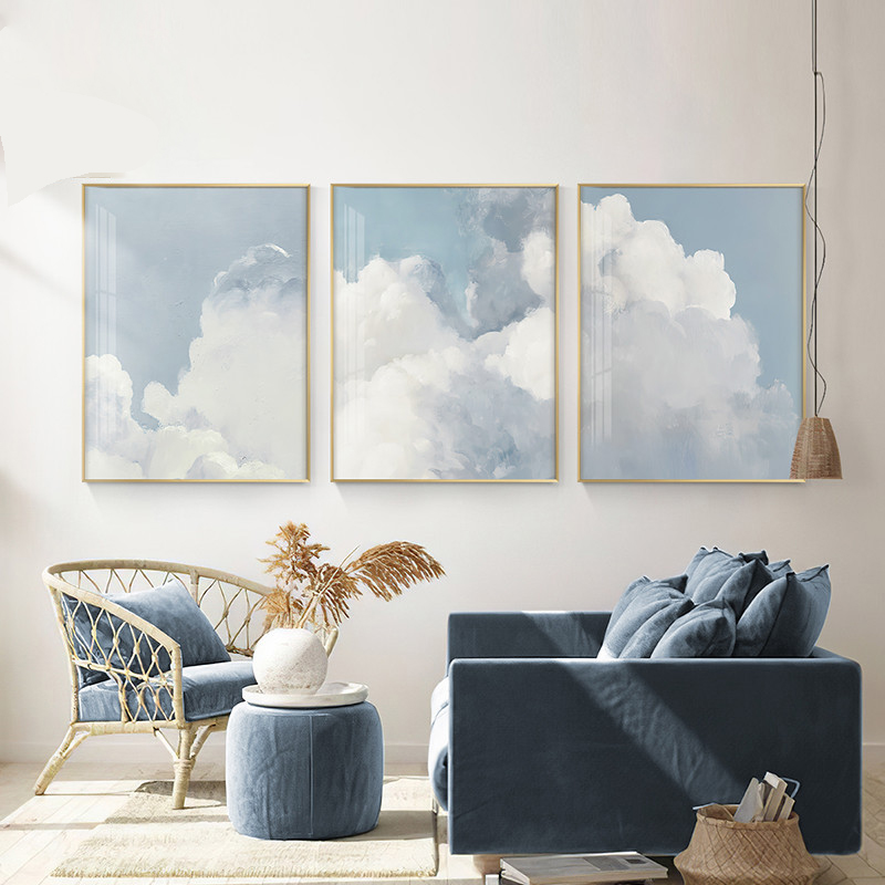 Scandinavian Nordic Style Canv - Interior Design Scandinavian ulasan dan harga