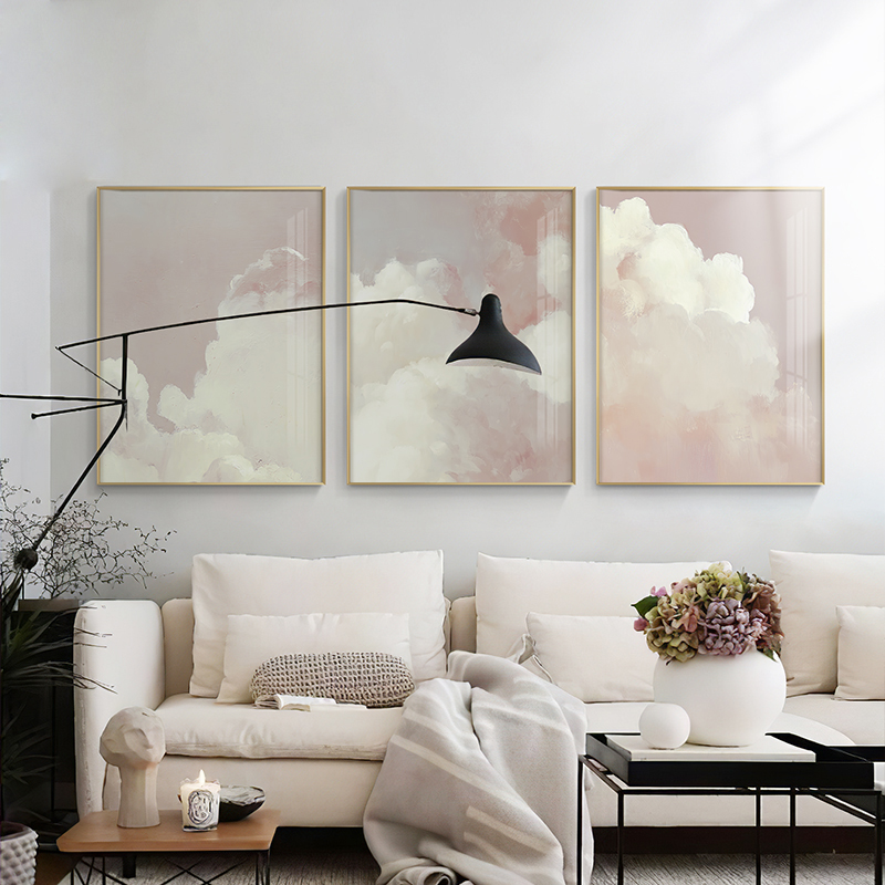Scandinavian Nordic Style Canv - Interior Design Scandinavian ulasan dan harga