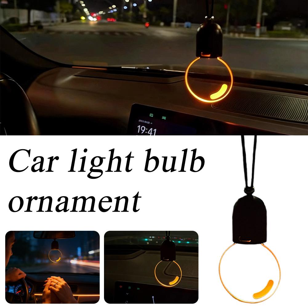 Rearview Mirror Ornament Bulbs - Interior Design Warm ulasan dan harga