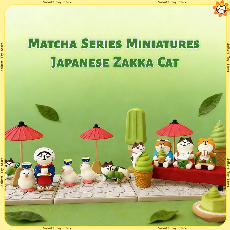 Matcha Series Miniatures Japan - Interior Design Japanese ulasan dan harga