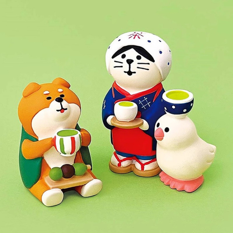 Matcha Series Miniatures Japan - Interior Design Japanese ulasan dan harga