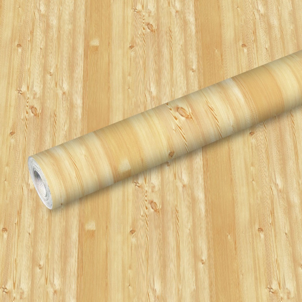 Scandinavian Wood Grain PVC Wa - Interior Design Scandinavian ulasan dan harga