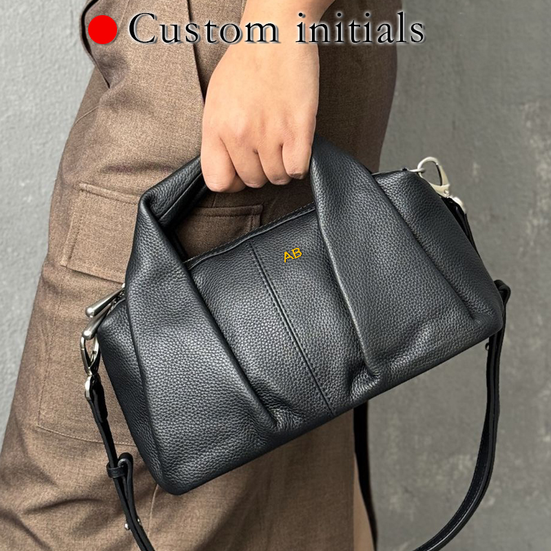 Custom Initials Leather Pillow - Interior Design Japanese ulasan dan harga