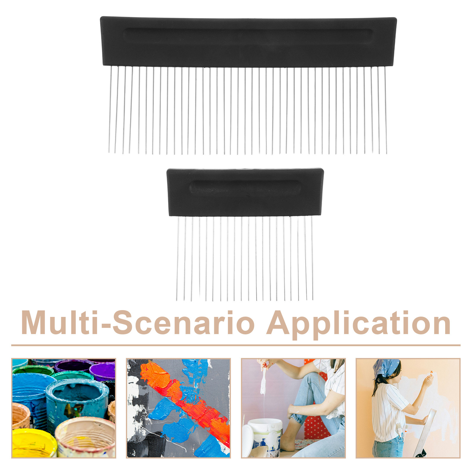 2Pcs Texture Comb and Brush St - Interior Design Layout ulasan dan harga