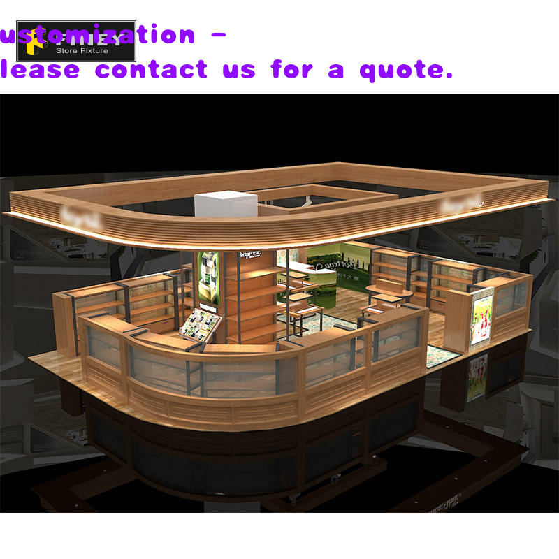 custom.Cosmetics Kiosk Interio - Interior Design Layout ulasan dan harga