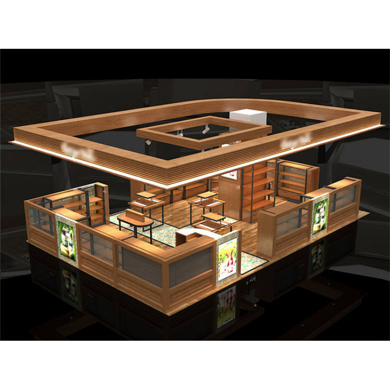 custom.Cosmetics Kiosk Interio - Interior Design Layout ulasan dan harga
