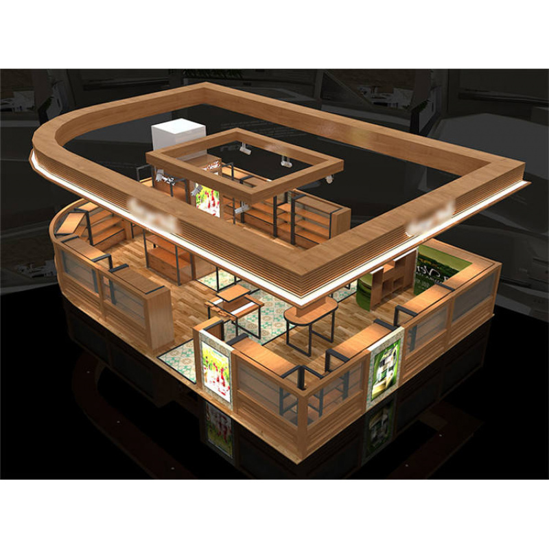 custom.Cosmetics Kiosk Interio - Interior Design Layout ulasan dan harga