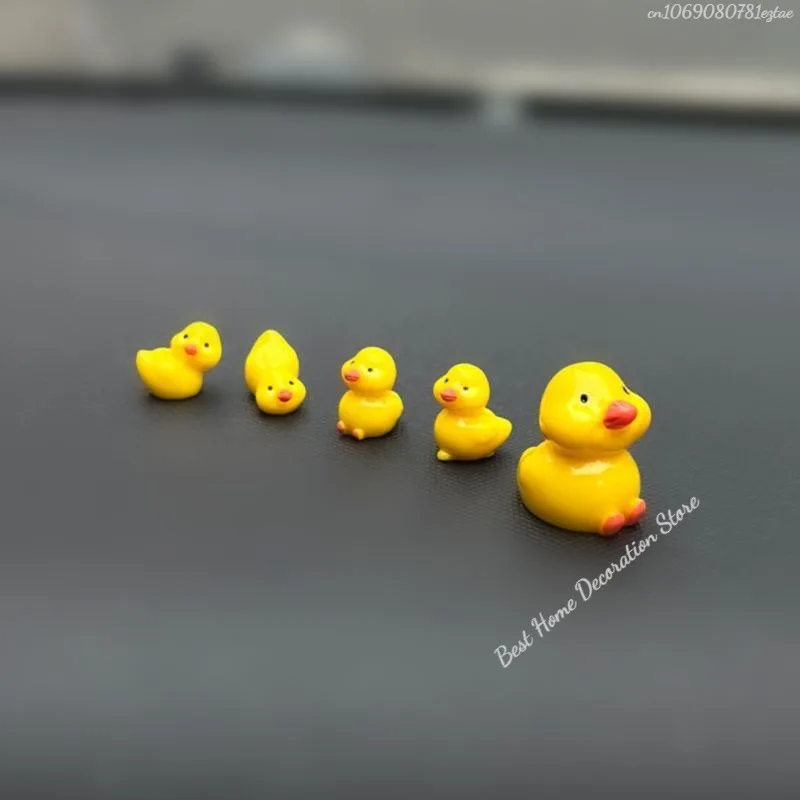 5pcs Cute Mini Yellow Ducks De - Interior Design Layout ulasan dan harga