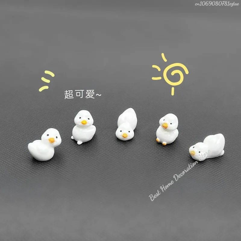 5pcs Cute Mini Yellow Ducks De - Interior Design Layout ulasan dan harga