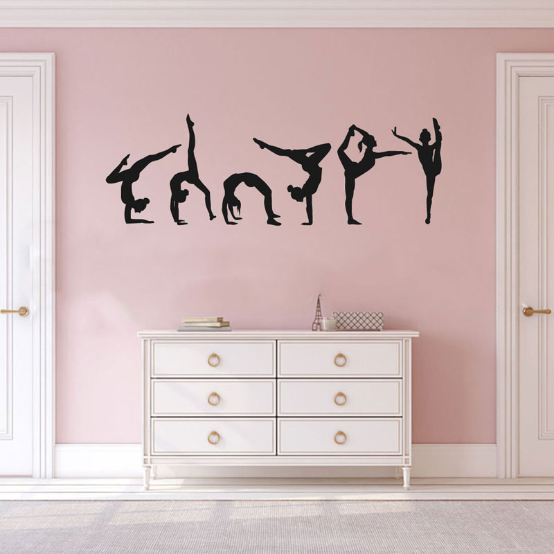Set of 6 Gymnast Gymnastics Wa - Interior Design Layout ulasan dan harga