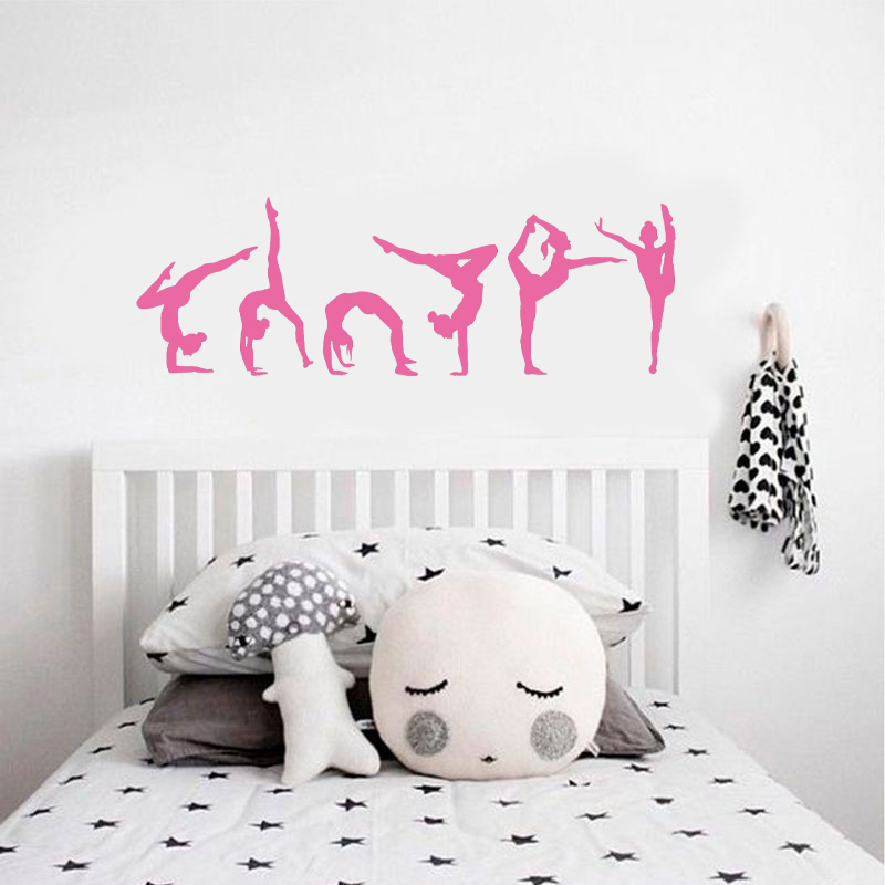 Set of 6 Gymnast Gymnastics Wa - Interior Design Layout ulasan dan harga