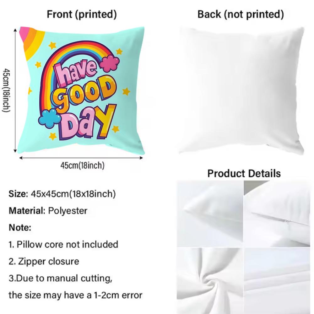 warm good day Cushion Cover Pr - Interior Design Warm ulasan dan harga