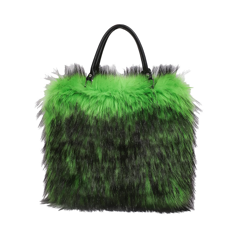 Faux Fur Shoulder Bag Winter F - Interior Design Warm ulasan dan harga