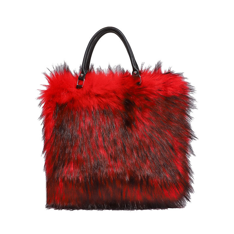Faux Fur Shoulder Bag Winter F - Interior Design Warm ulasan dan harga
