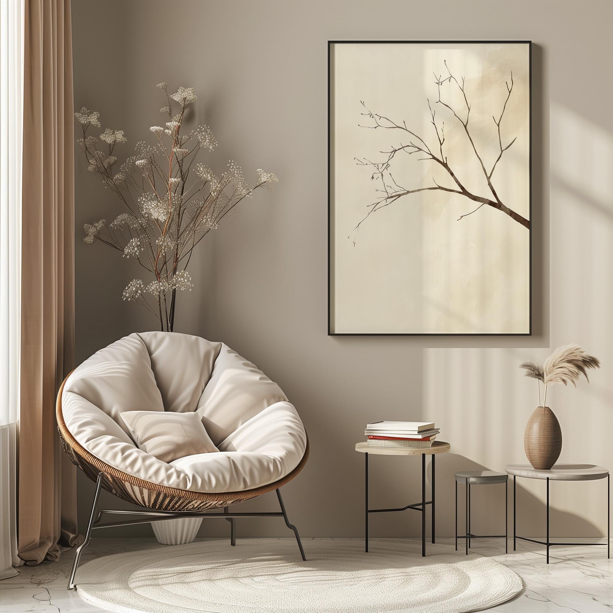 Interior wall art, Wabi-sabi,  - Interior Design Japanese ulasan dan harga