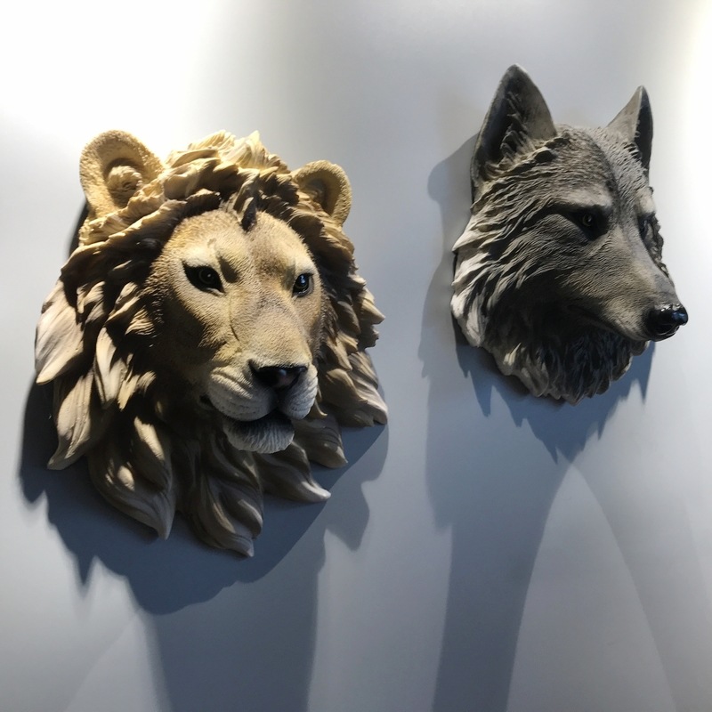 Animal Head Wall Decoration St - Interior Design Scandinavian ulasan dan harga
