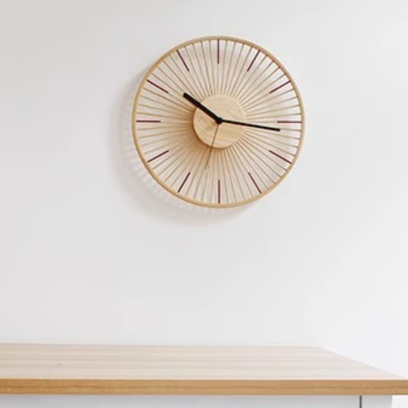 Japanese Simple Wall Clock Hig - Interior Design Japanese ulasan dan harga