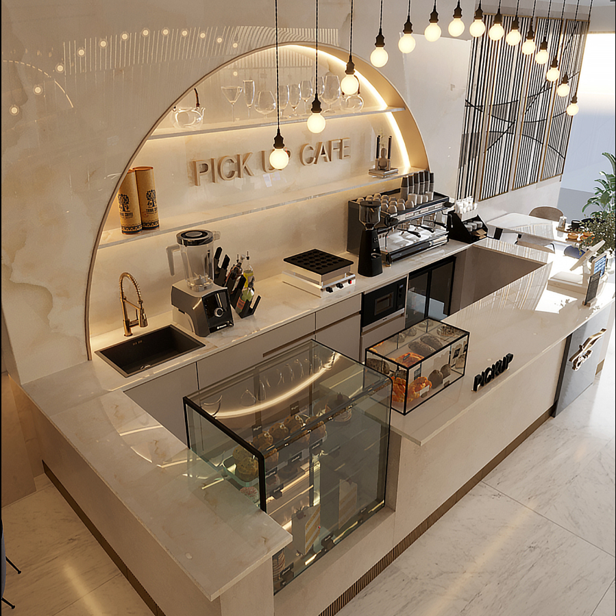 Customized High-Grade Coffee B - Interior Design Layout ulasan dan harga