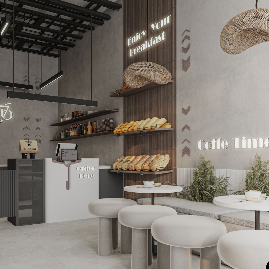 Customized High-Grade Coffee B - Interior Design Layout ulasan dan harga