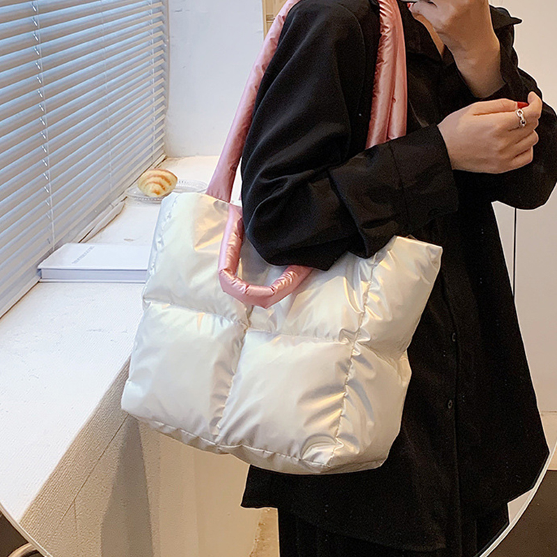 Designer Puffy Shoulder Bag Wo - Interior Design Warm ulasan dan harga